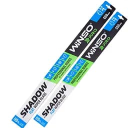 Комплект щіток склоочисників безкаркасних Winso Pro Shadow для Mercedes E [213;238] 2016-2019 (sk_197)