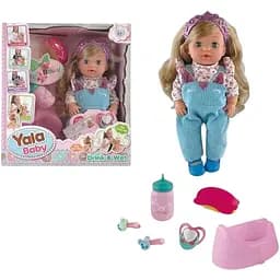 Пупс интерактивный, YL2238I, 31 см, с аксессуарами, пьет из бутылки, ходит на горшок