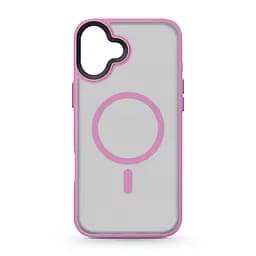 Чехол для Apple iPhone 16 Plus, Uniq MagCase, розовый, противоударный, панель-накладка с магсейф, ударопрочный TPU+PC, с магнитом MagSafe, поддержка полноценной беспроводной зарядки, ArmorStandart (ARM79504)