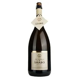 Вино ігристе Shabo, біле, брют, 10,5-13,5%, 3 л