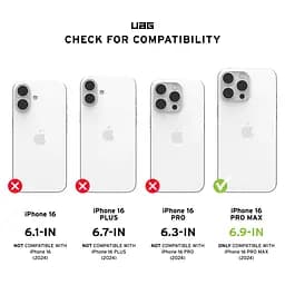 Чохол UAG для iPhone 16 Pro Max, Monarch Pro Magsafe, Kevlar Element Green teh0019341 - мініатюра 7