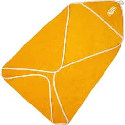 Пеленка для купания Ярослав махровая 95x90/95 см желтая (55516)