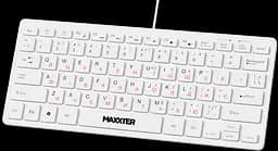Клавіатура Maxxter KBM-C01W-UA White