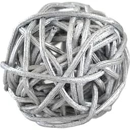 Куля Yes! Fun ротангова 3 см срібна (973310)