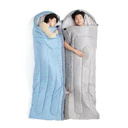 Спальник Naturehike L250 (NH21MSD07) +9°C - з капюшоном - правий - блакитний - мініатюра 7