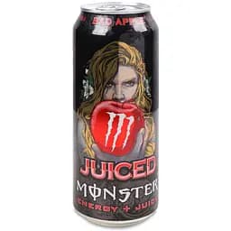 Напій енергетичний Monster Energy Bad Apple безалкогольний 0.5 л