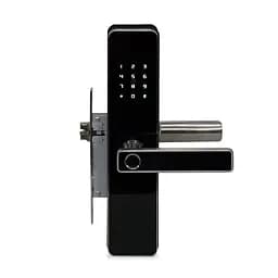 Замок біометричний автономний Trinix TRL-5303BTF Silver з Bluetooth, зчитувачем відбитків пальців і карт Mifare (65-00060) - мініатюра 1