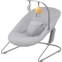 Шезлонг-гойдалка Kinderkraft Calmee сірий (00-00305093)