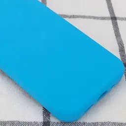 Чохол Silicone Case Full Protective (AA) NO LOGO для Apple iPhone X / XS (5.8) Блакитний / Blue - мініатюра 2