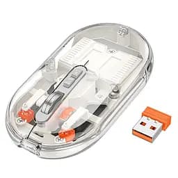 Мишка Hoco General dual-mode silent wireless mouse GM35 (battery version) |2.4G+BT, 800-1200-1600DPI - мініатюра 2