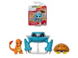 Набор игровых фигурок POKEMON W17 - КАБУТО, ЧАРМАНДЕР, МЕТАНГ (на подставке)