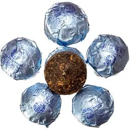 Шу Пуер Юньнань Женьшень Мініточа 5 г - 10 шт