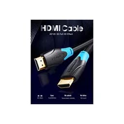 Кабель мультимедійний HDMI to HDMI 8.0m V2.0 4K 60Hz PVC Vention (AACBK) - мініатюра 3