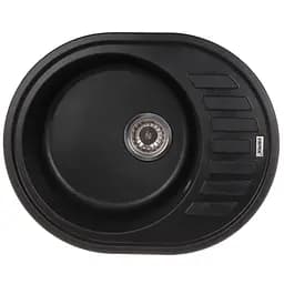 Кухонная мойка Zerix ZS-6250R-03 black ZX4548, Черный матовый
