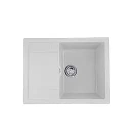 Кухонна мийка гранітна Kroner KRP Komposit GRA-6550 CV027411, Сірий