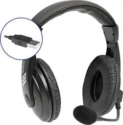 Гарнітура Defender Gryphon 750U USB Black - мініатюра 2