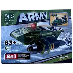 Конструктор Limo Toy Військовий Транспорт, 83 деталі (KB 172)