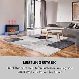 Камін електричний Klarstein Basel Baseline (10035296) - мініатюра 6