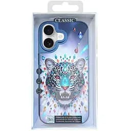 Чохол Epik TPU+PC Crystal Hunt with MagSafe для Apple iPhone 17 (6.3) Blue - мініатюра 3