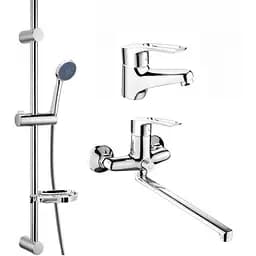 Набір змішувачів Cron Hansberg.SET-3 001/006 стійка (CR0844)