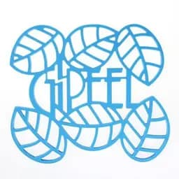 Подставка под горячее Gipfel Glum GP-0208 23x20 см, квадратная, голубая