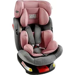 Автокрісло Joy SafeMax SF-91540, система Isofix, група 1-2-3, обертання 360°, рожевий