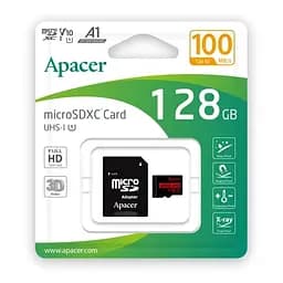 Карта пам'яті microSDXC 128Gb R100 Apacer teh0024470 - мініатюра 2