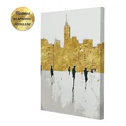 Набір картин з поталлю за номерами Riviera Blanca Місто (ITR-049) 3 шт в наборі