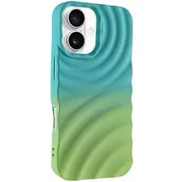 Чохол Epik TPU ColorWave для Apple iPhone 16, 6.1 Marine Green/Mint