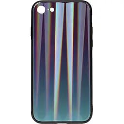 Чохол-накладка Toto Aurora Print Glass Case Apple iPhone 6/6S Blue