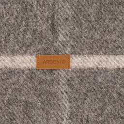 Плед Ardesto Leonardo Alpina 140x200 см 100% вовна сірий pbe0050500 - мініатюра 8