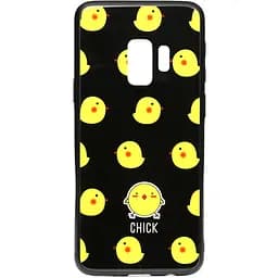 Чохол-накладка Toto Cartoon Print Glass Case Samsung Galaxy S9 Chick