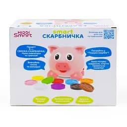 Інтерактивна навчальна іграшка Smart-Скарбничка українська та англійська KIDDI SMART 22.2х27.5х16.5 см det0013952 - мініатюра 4