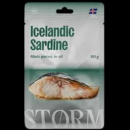 Набір: філе ісландської сардини Storm шматочки в маринаді 101 г + філе ісландської сардини Storm шматочки в олії 101 г + філе ісландської сардини Storm шматочки в томатному соусі 111 г - мініатюра 3