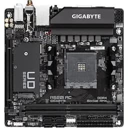 Материнська плата Gigabyte A520I AC [93620] - мініатюра 4