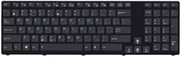 Клавіатура для ноутбука Asus (K93) Black, (Black Frame)