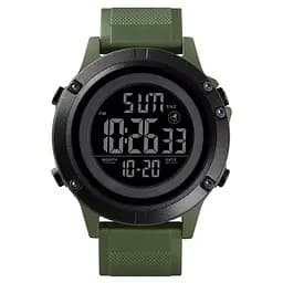 Чоловічий спортивний годинник Skmei 1508 (Зелний з чорним)
