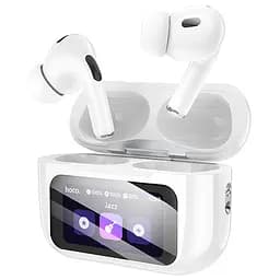 Бездротові TWS навушники Hoco EW72 Lite Soar with Touch Screen White - мініатюра 2