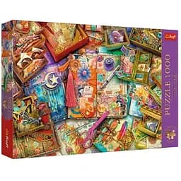 Пазл Trefl Час чаювання: Стіл журналіста 1000 ел. (10849)