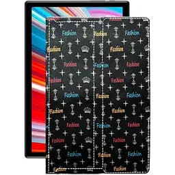 Чохол StatusCASE з екошкіри для планшету Teclast M40 Фешн чорний