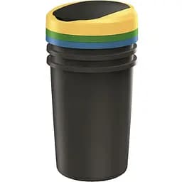 Баки для сортировки мусора Prosperplast Compacta R комплект 3 шт по 40 л (NRAB40S3)