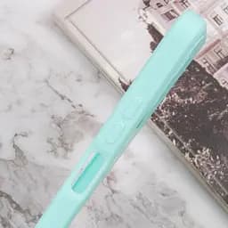 Силіконовий чохол Candy Full Camera для Oppo A38 / A18 Бірюзовий / Turquoise - мініатюра 4