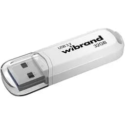 USB флеш накопитель Wibrand 32GB Marten White USB 3.2 Gen 1 (USB 3.0) (WI3.2/MA32P10W)