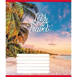 Зошит учнівський "У подорож" Leader 024-550276K-4 в клітинку, 24 аркуші