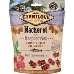Ласощі для собак Carnilove Dog Crunchy Snack Скумбрія та малина 200 г