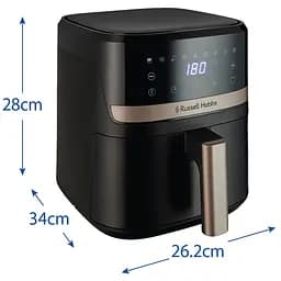 Мультипіч 27610-56/RH Satisfry Air Fryer 4.3L Russell Hobbs teh0023159 - мініатюра 7