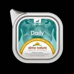 Консервований корм Almo Nature (Альмо Натюр) з куркою, шинкою та сиром для дорослих собак (100 гр.)