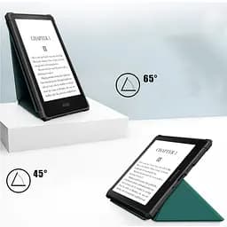 Чохол-книжка BeCover Ultra Slim Origami для Amazon Kindle Paperwhite 11th Gen 2021 Dark Green (707220) [100912] - мініатюра 3