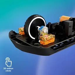 Комп'ютерна миша HyperX Pulsefire Haste 2 Core RGB WL/BT чорний teh0013978 - мініатюра 7