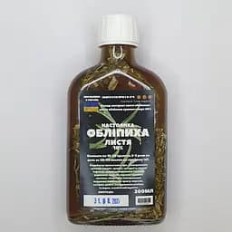 Настойка на листьях облепихи 200 мл